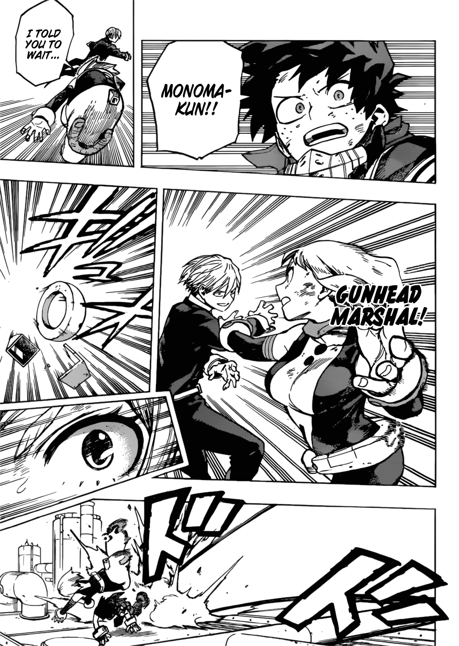 My Hero Academia, chapter 213