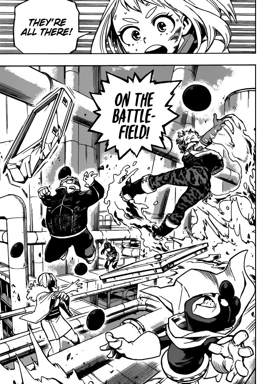 My Hero Academia, chapter 213