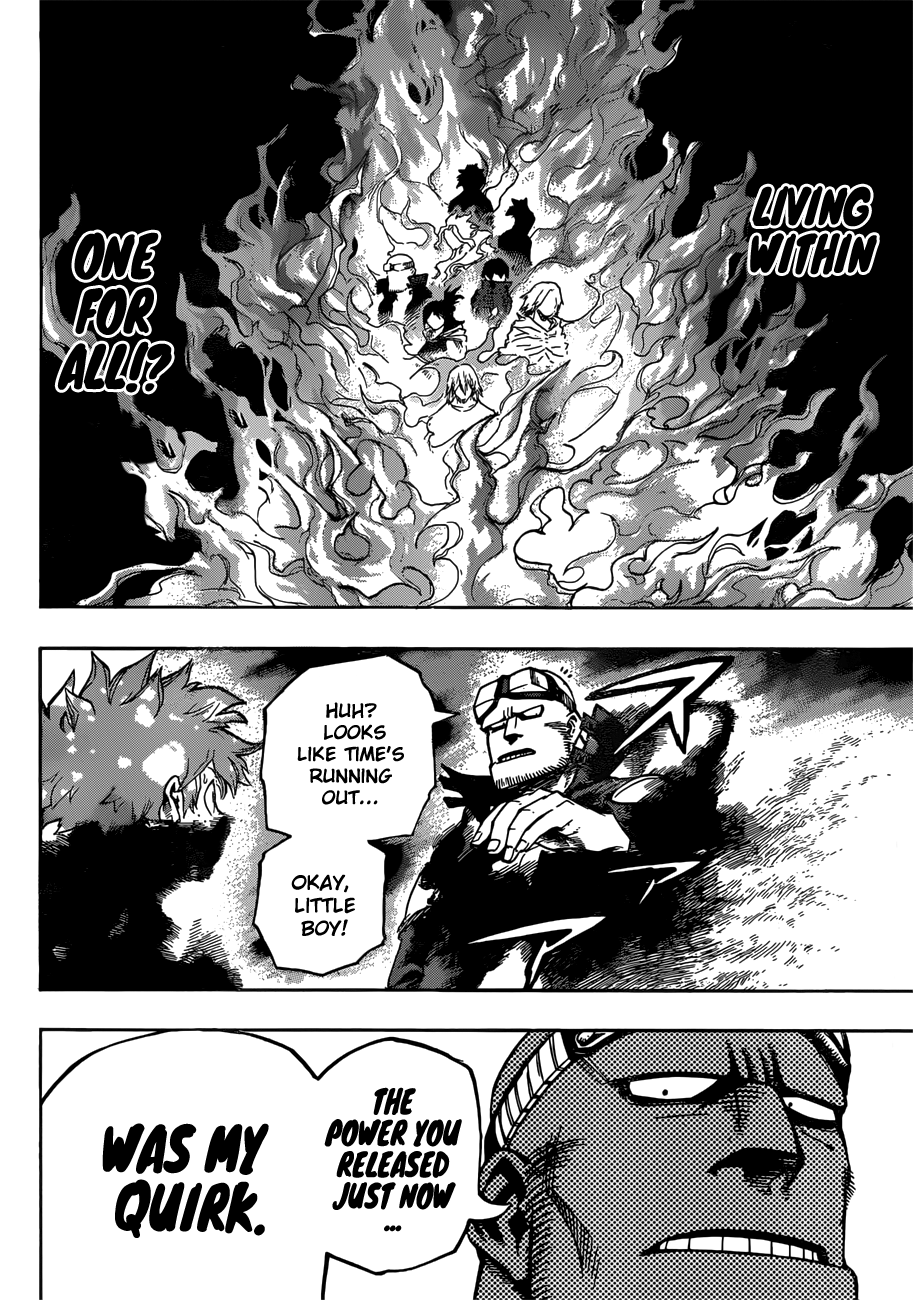 My Hero Academia, chapter 213