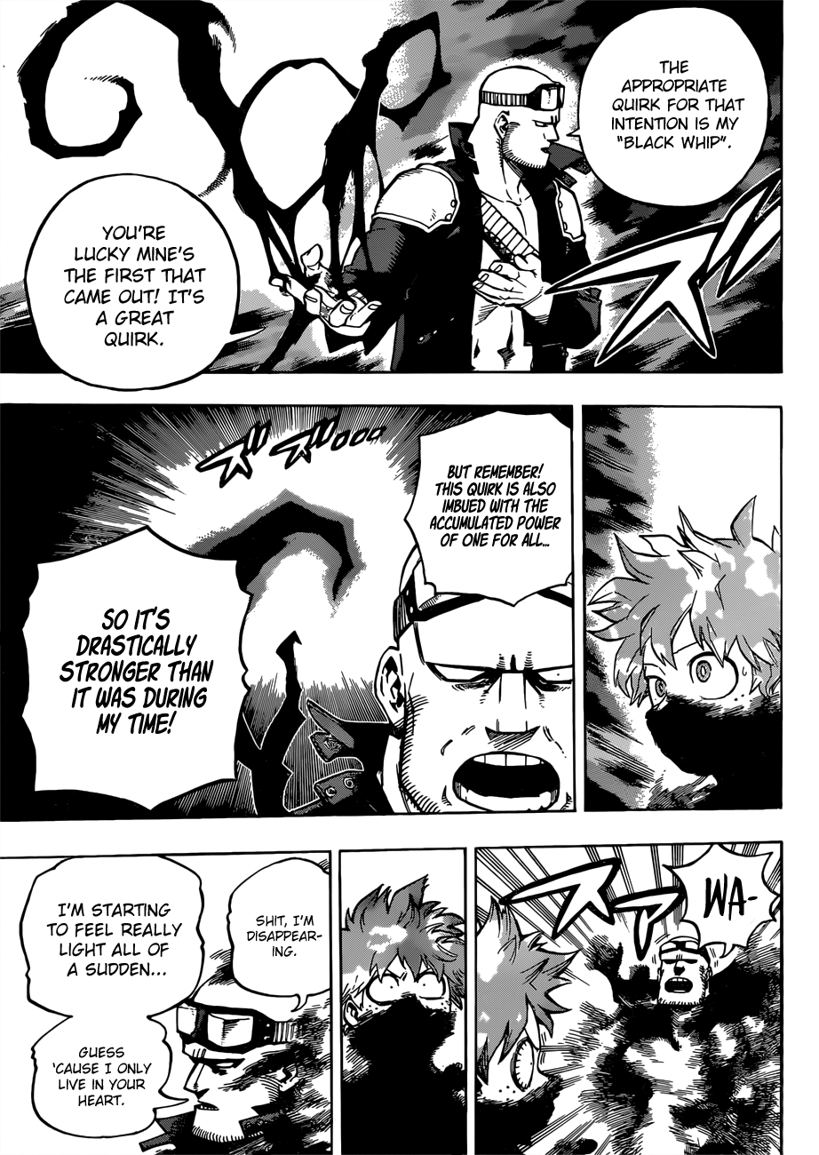 My Hero Academia, chapter 213