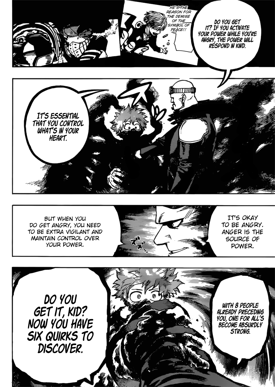 My Hero Academia, chapter 213