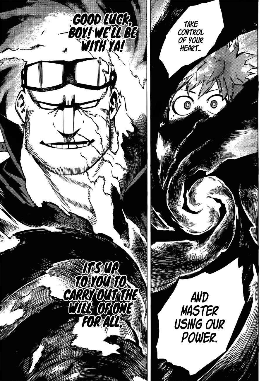 My Hero Academia, chapter 213