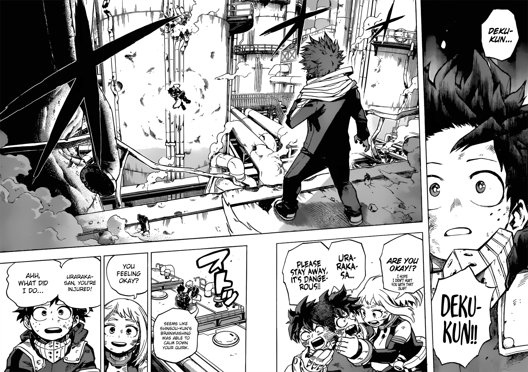 My Hero Academia, chapter 213