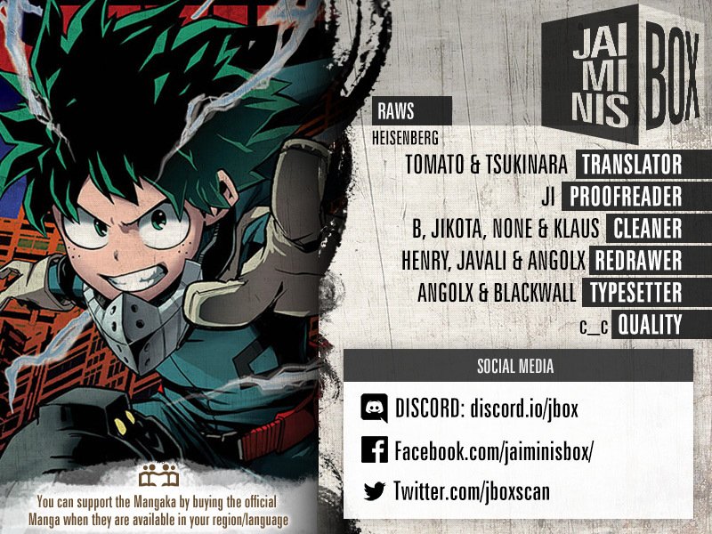 My Hero Academia, chapter 234