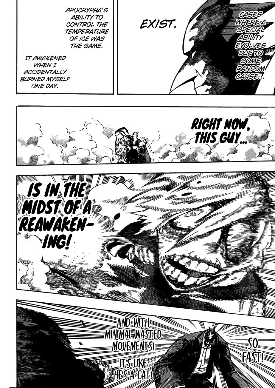 My Hero Academia, chapter 234