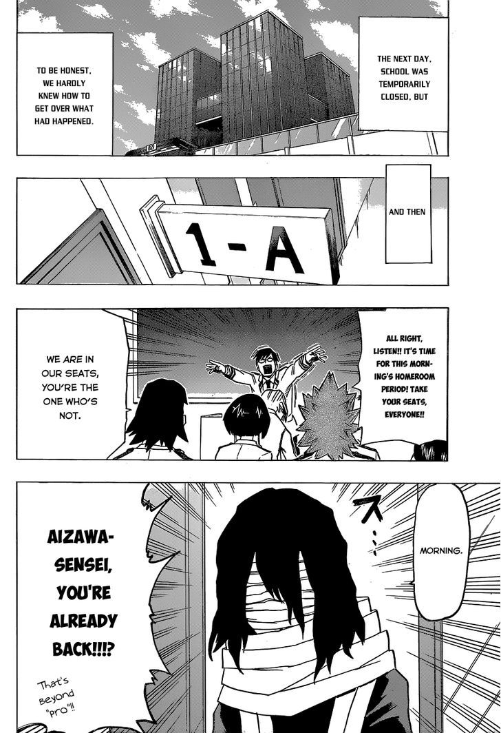 My Hero Academia, chapter 21