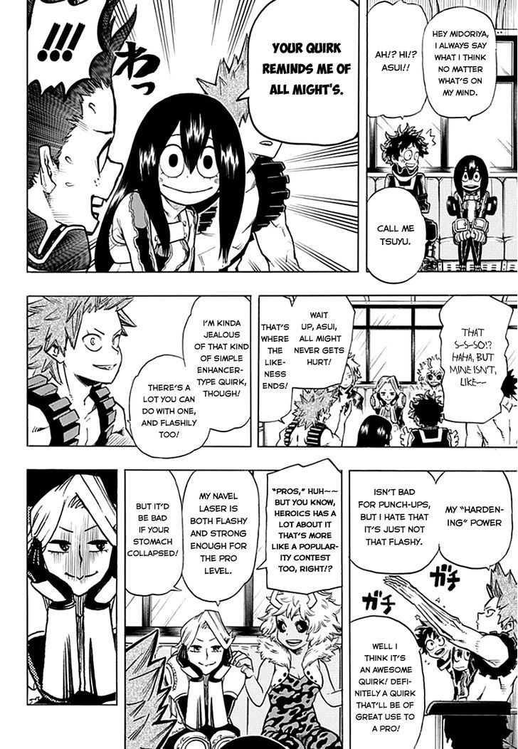 My Hero Academia, chapter 13