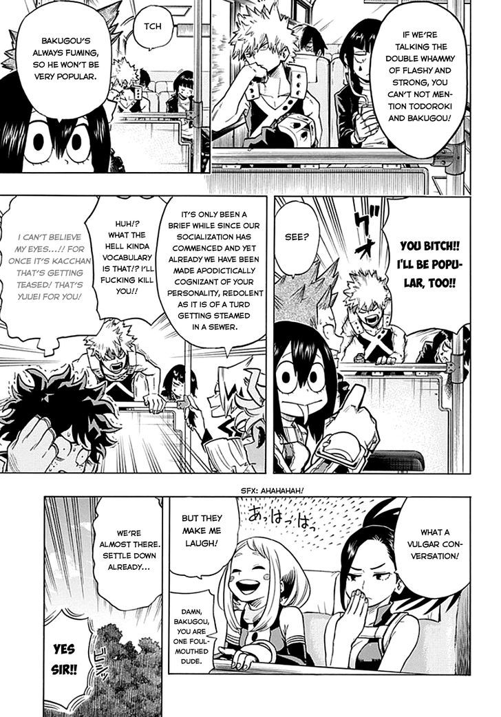 My Hero Academia, chapter 13