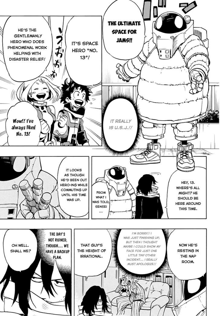 My Hero Academia, chapter 13