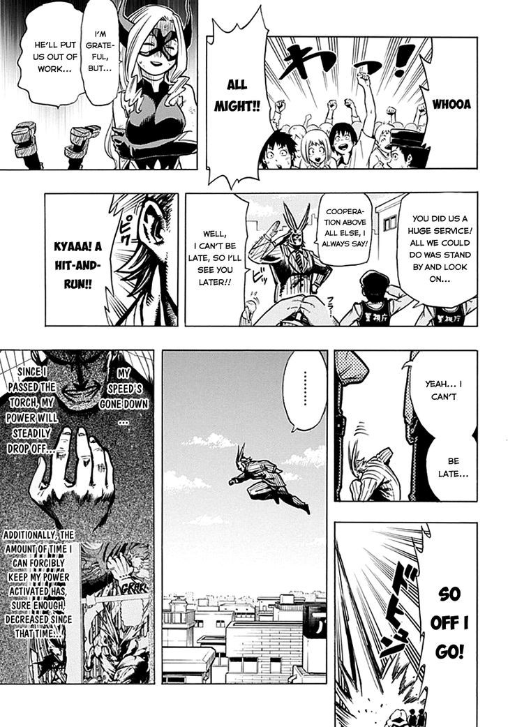 My Hero Academia, chapter 13