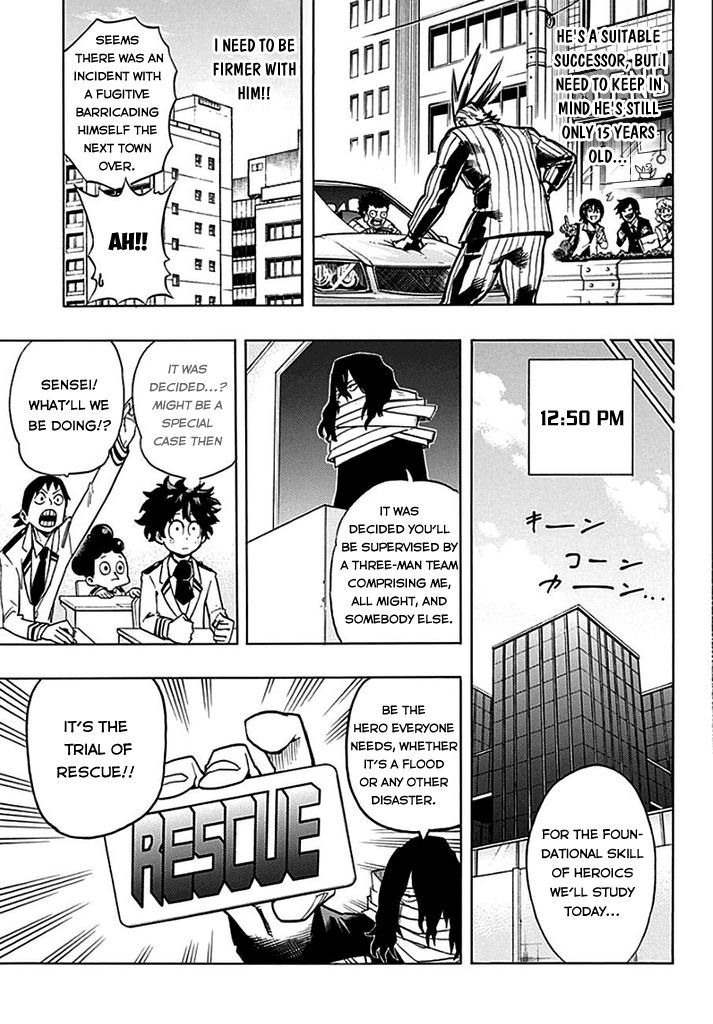 My Hero Academia, chapter 13