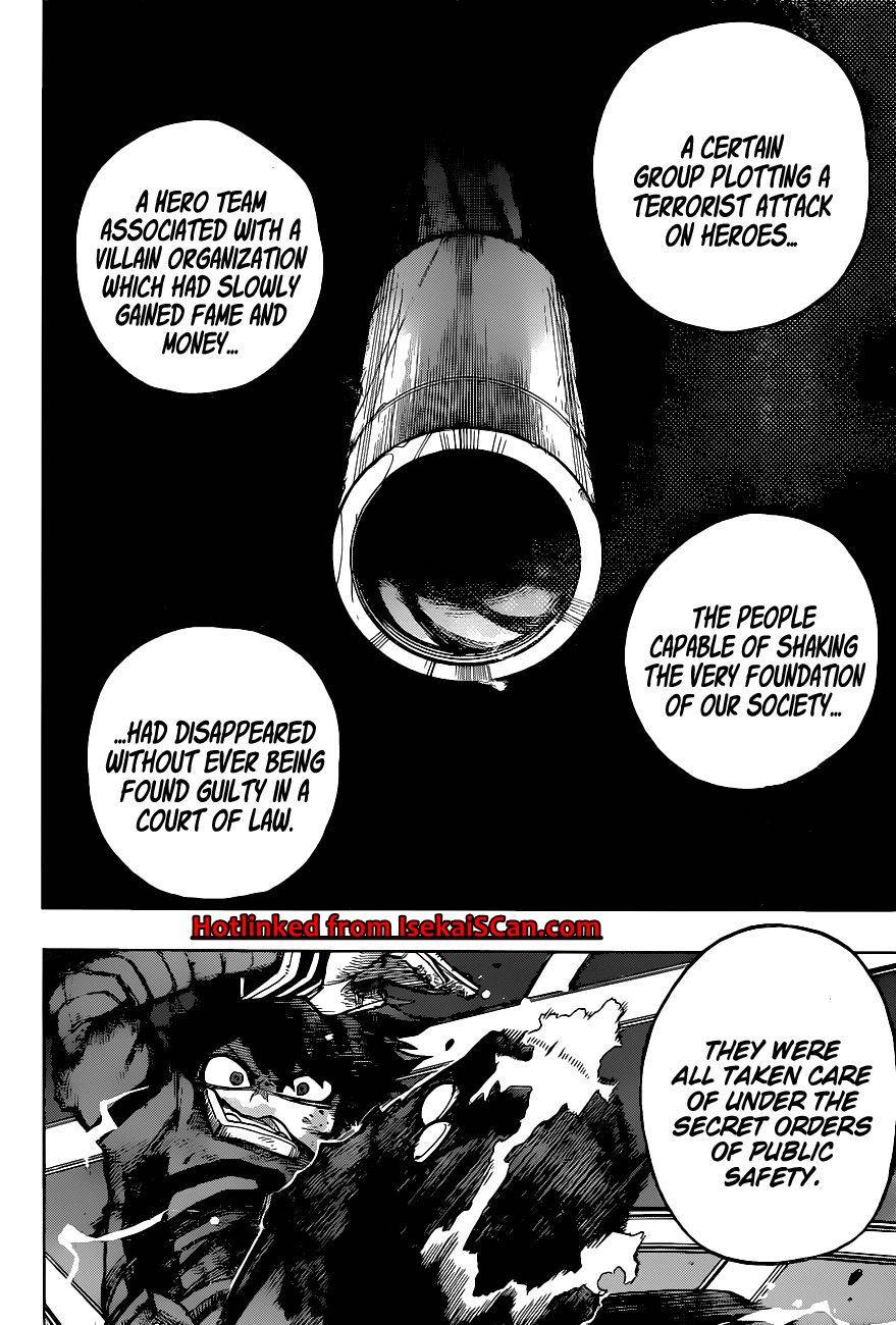 My Hero Academia, chapter 314