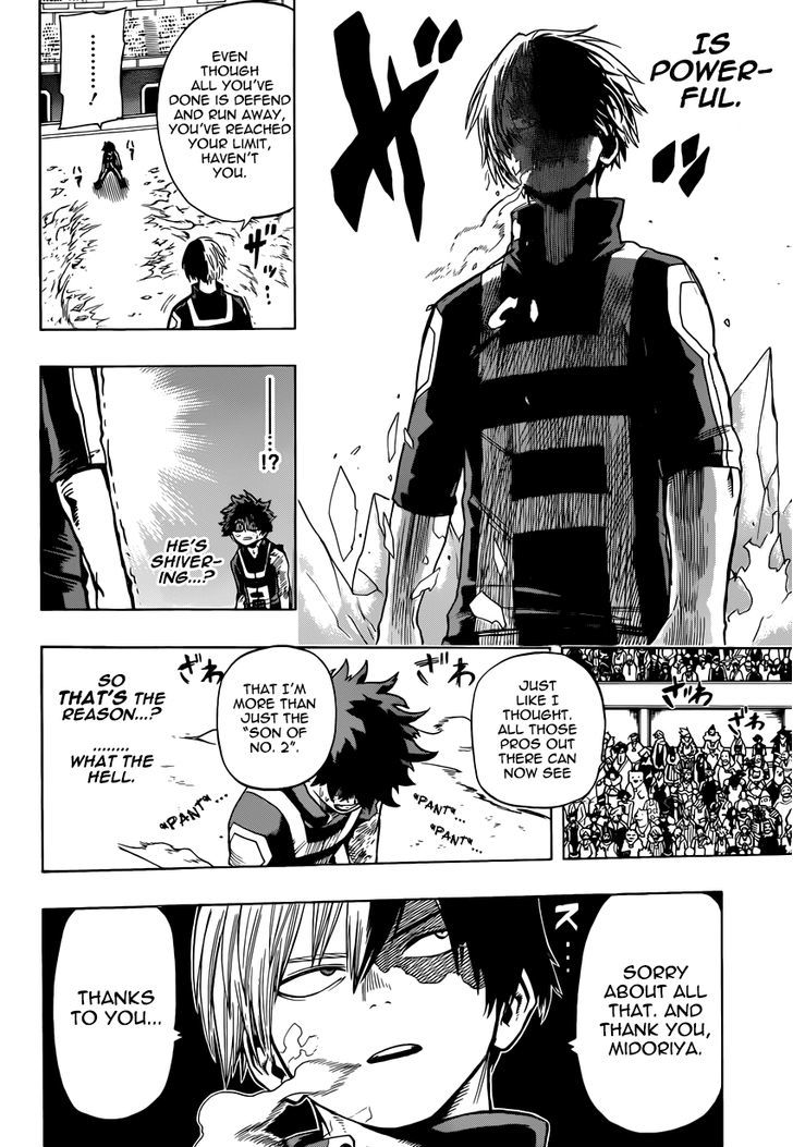 My Hero Academia, chapter 38