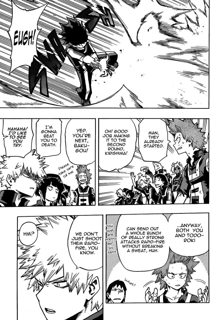 My Hero Academia, chapter 38