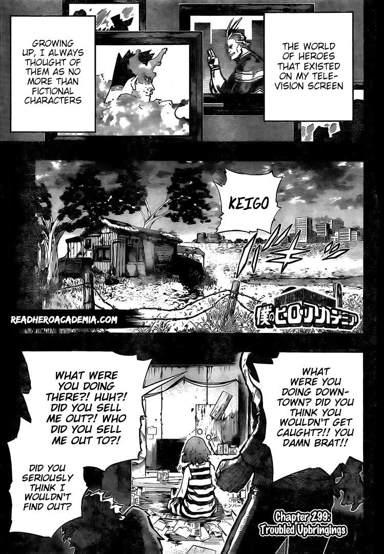 My Hero Academia, chapter 299