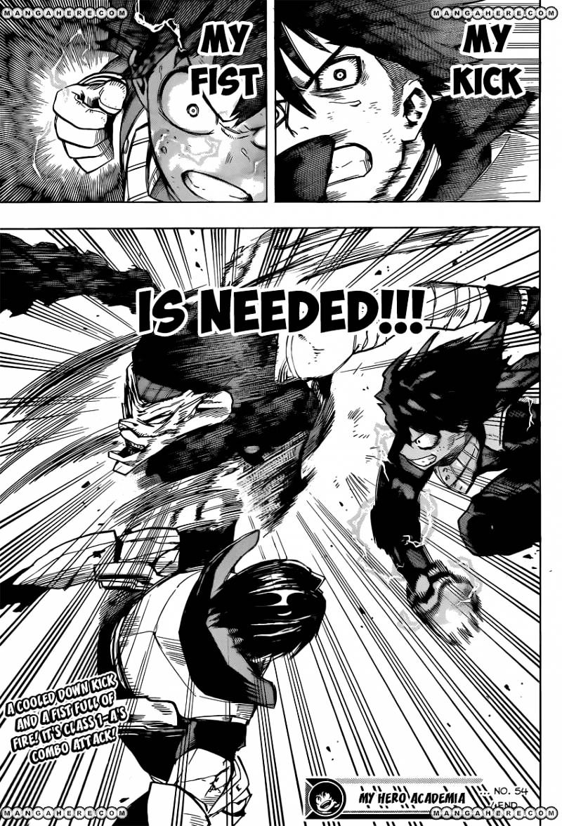 My Hero Academia, chapter 54