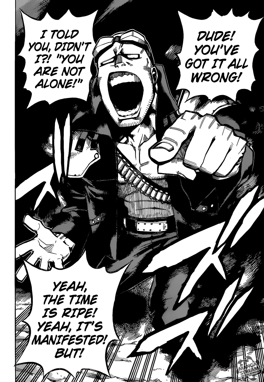 My Hero Academia, chapter 212