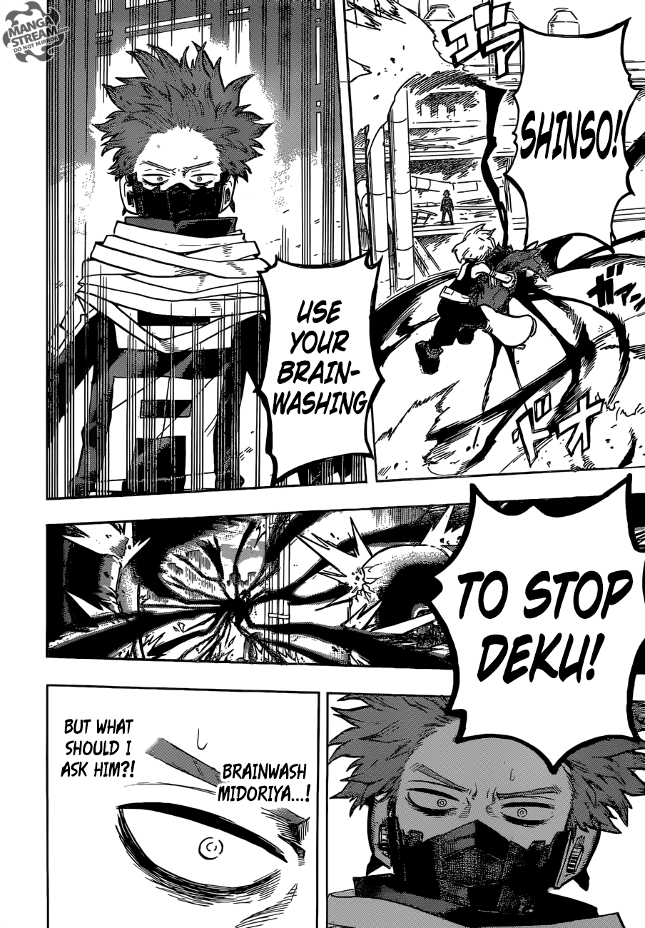 My Hero Academia, chapter 212