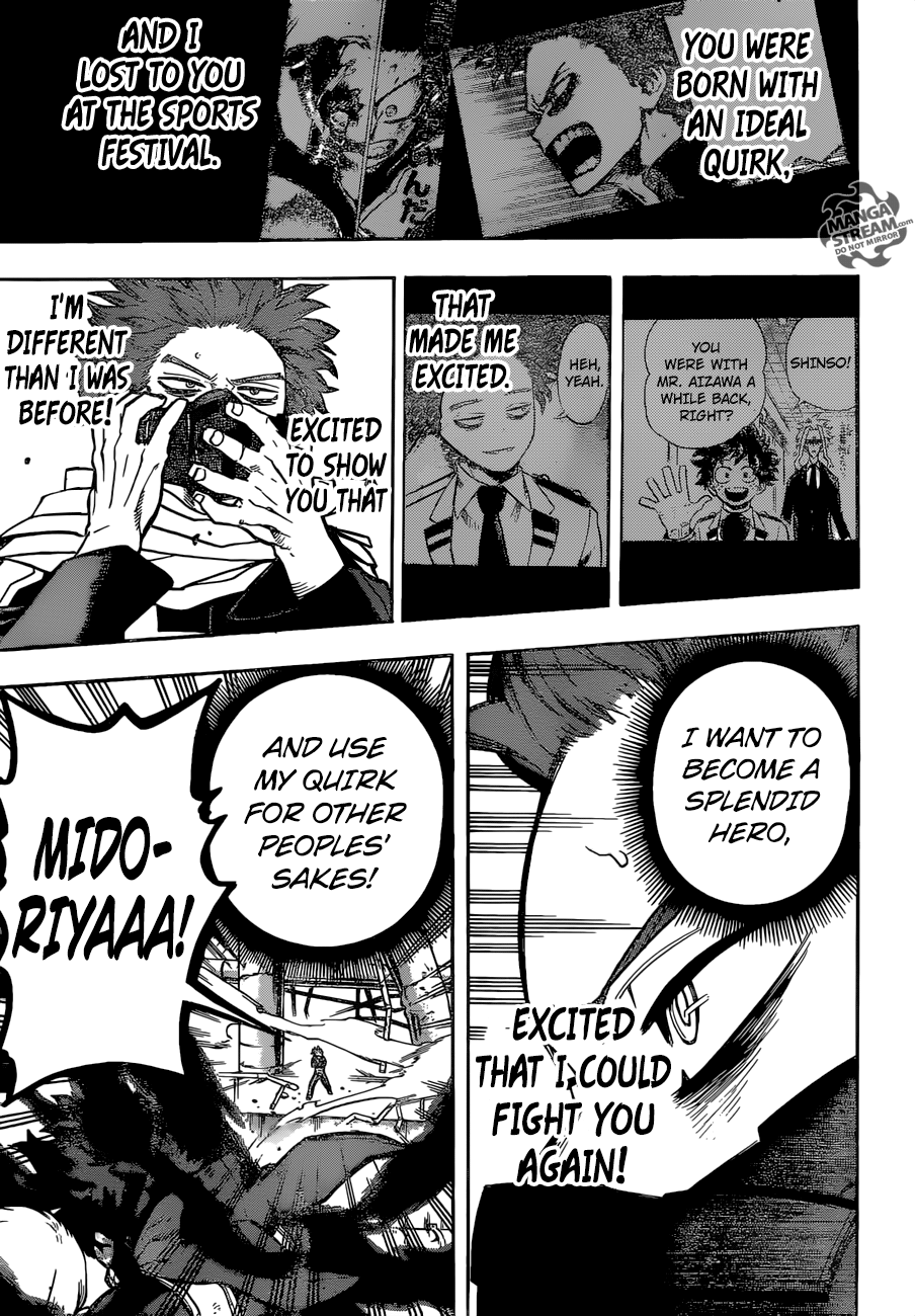 My Hero Academia, chapter 212