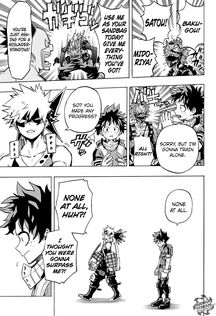 My Hero Academia, chapter 168