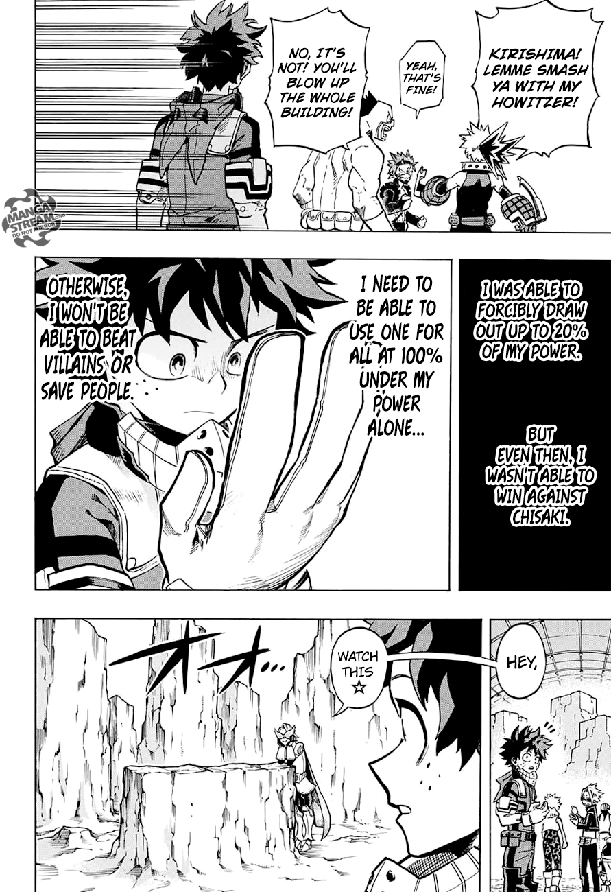 My Hero Academia, chapter 168