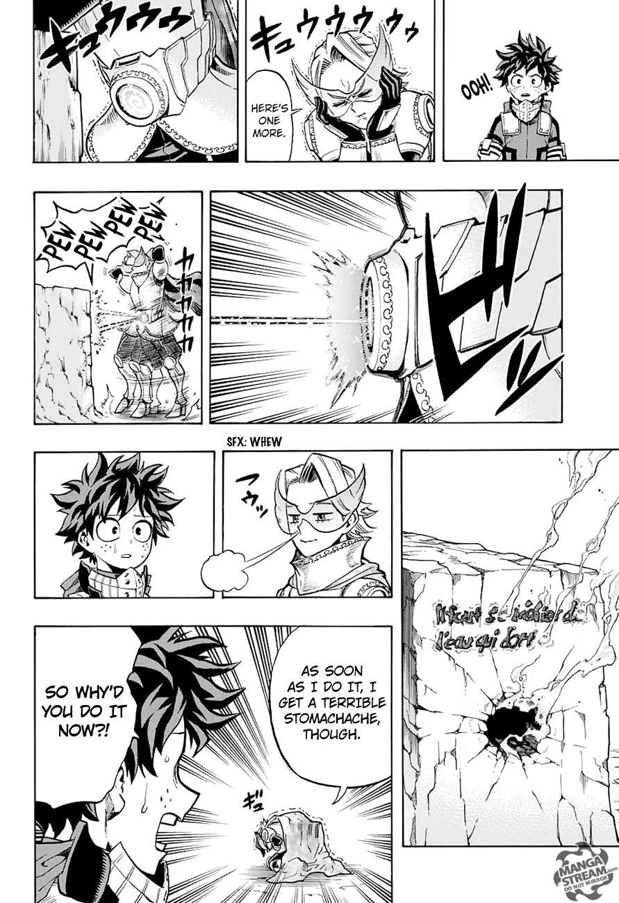 My Hero Academia, chapter 168