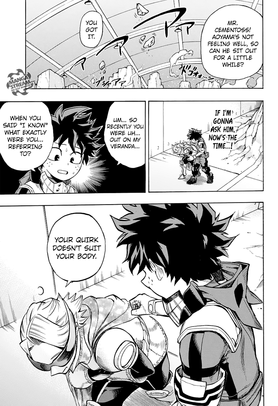 My Hero Academia, chapter 168