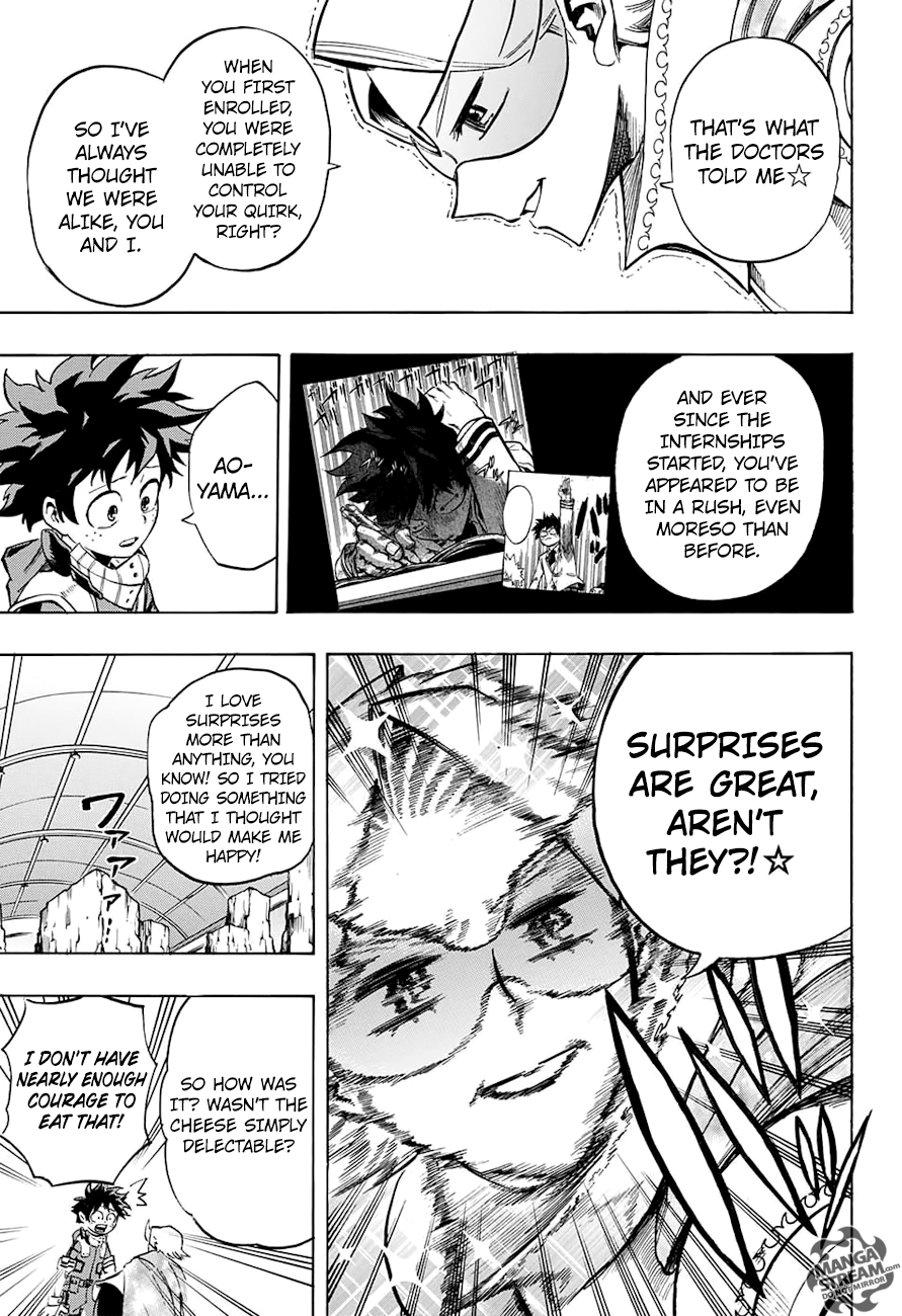 My Hero Academia, chapter 168