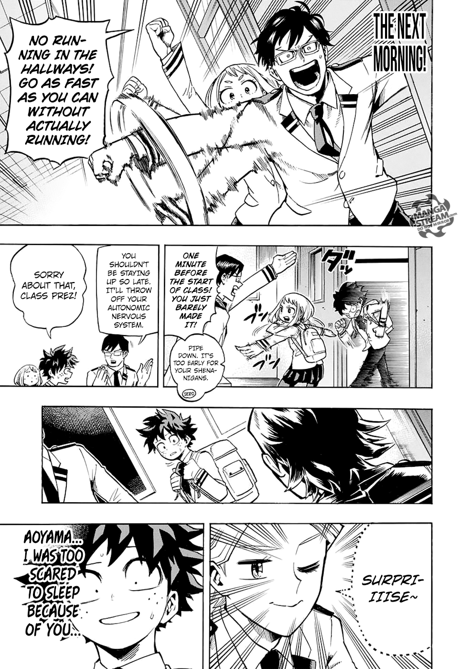 My Hero Academia, chapter 168