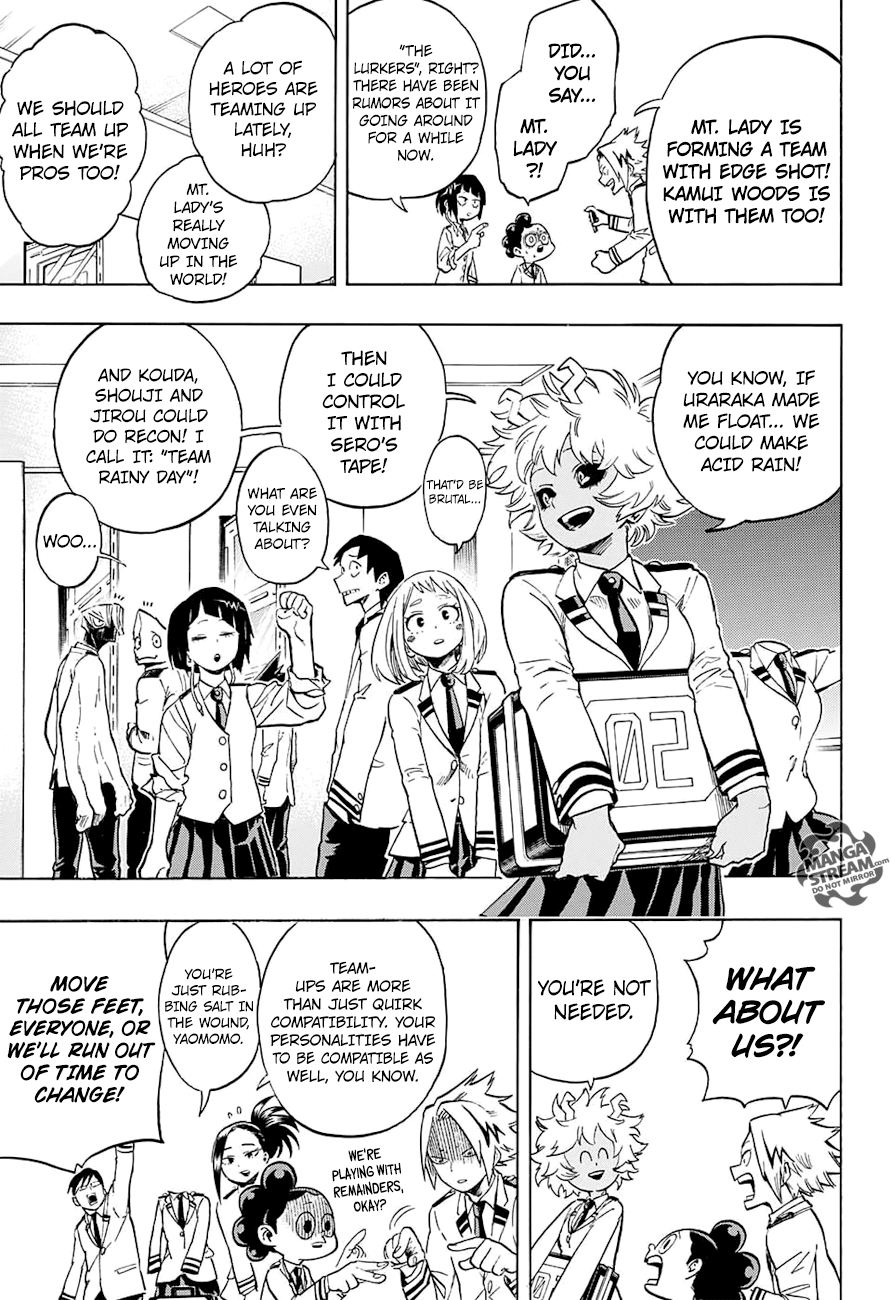 My Hero Academia, chapter 168