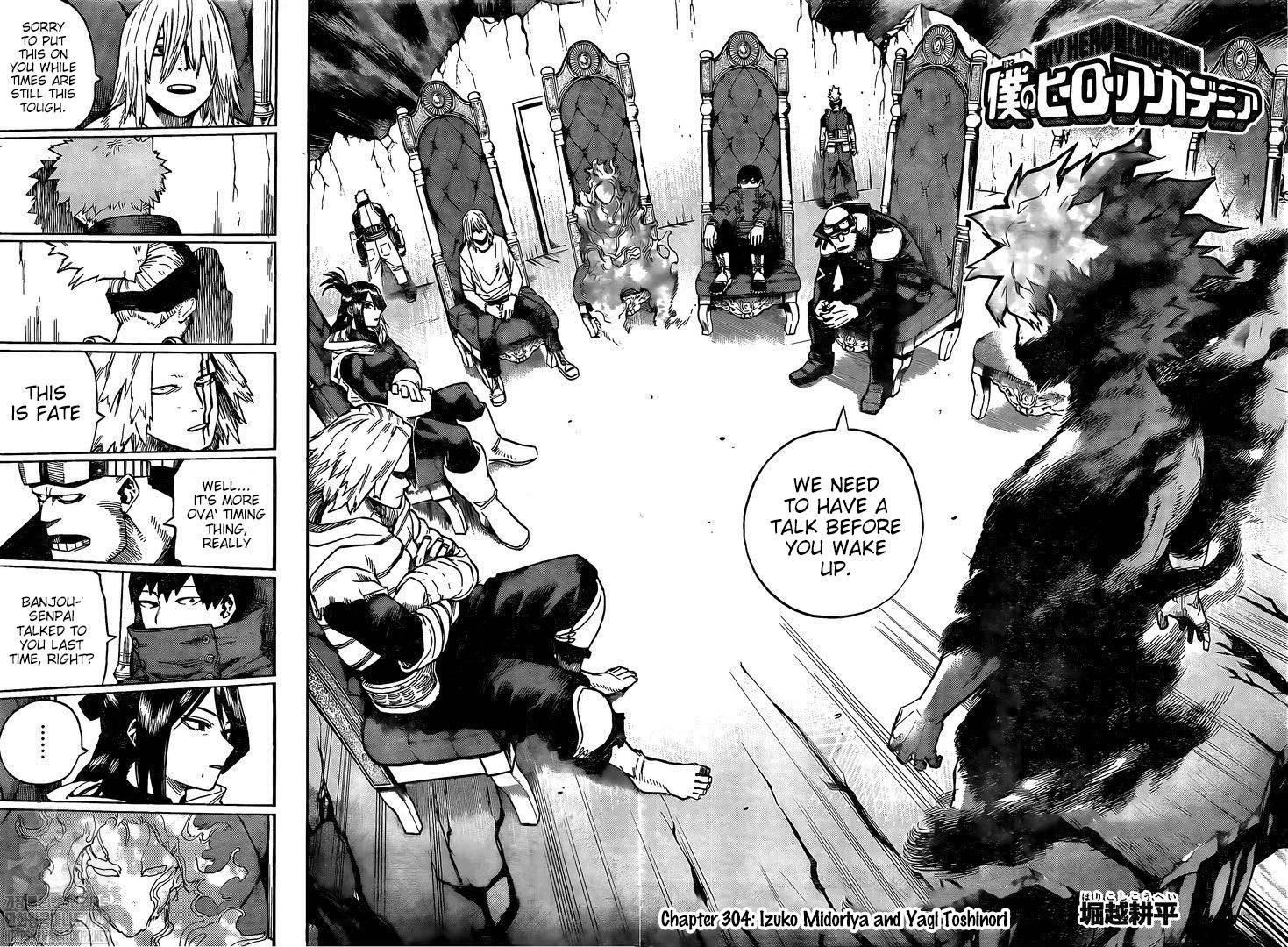 My Hero Academia, chapter 304