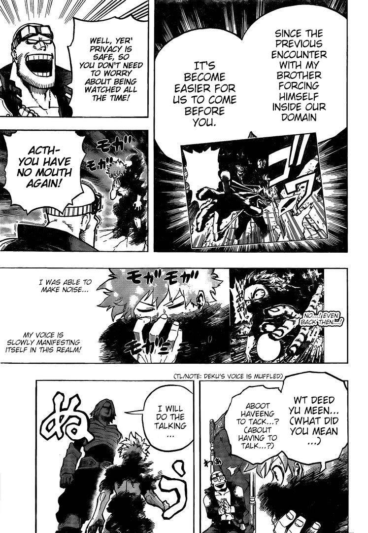 My Hero Academia, chapter 304