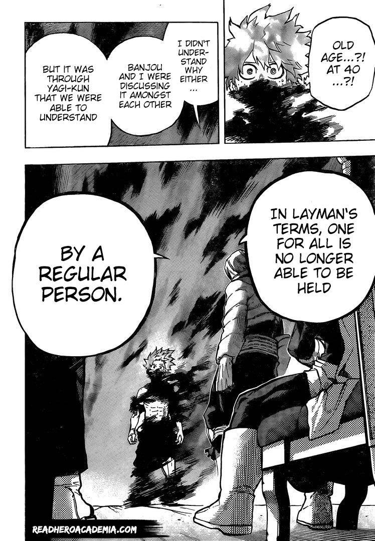 My Hero Academia, chapter 304