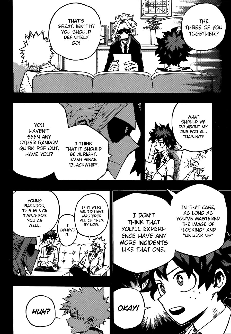 My Hero Academia, chapter 243