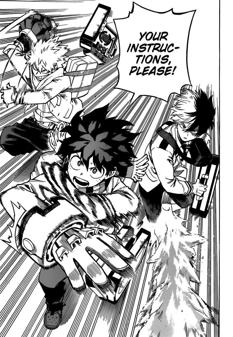 My Hero Academia, chapter 243