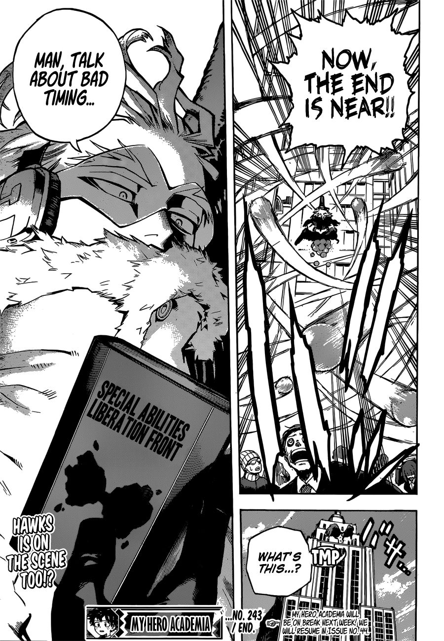 My Hero Academia, chapter 243