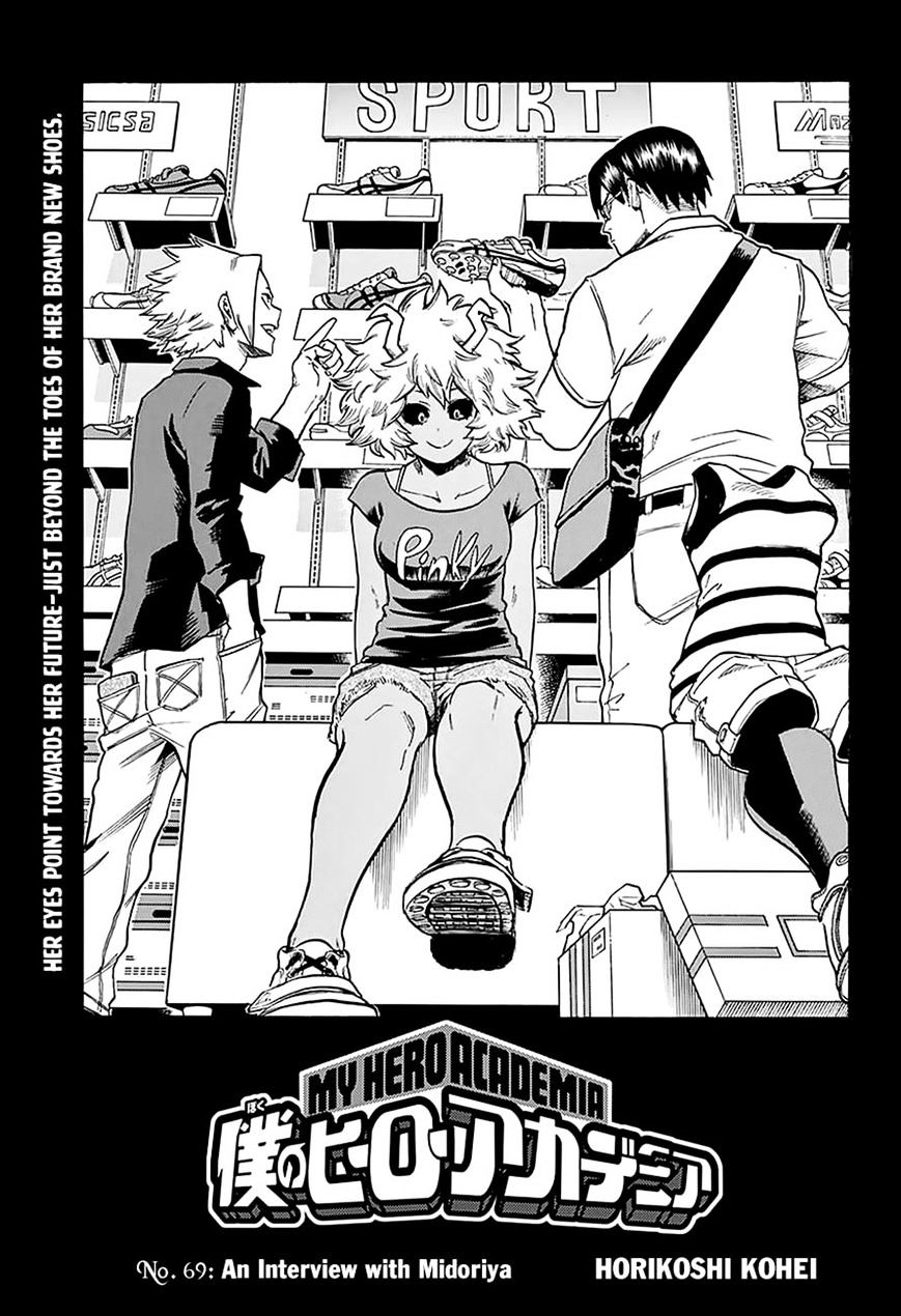 My Hero Academia, chapter 69