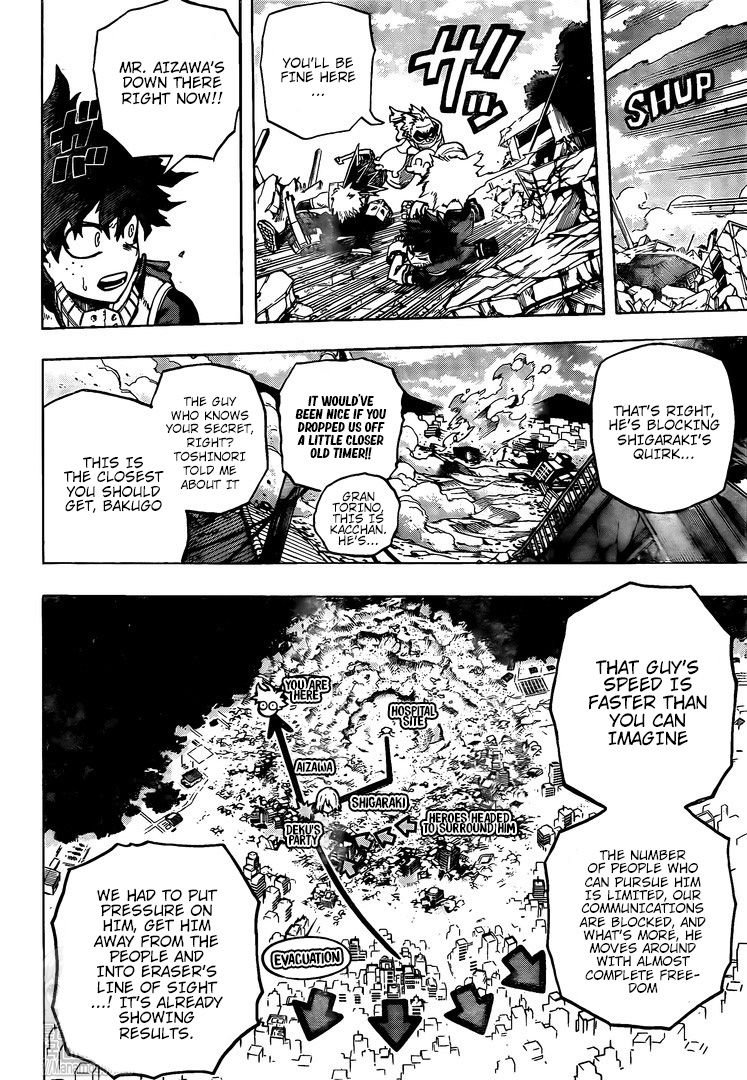 My Hero Academia, chapter 276