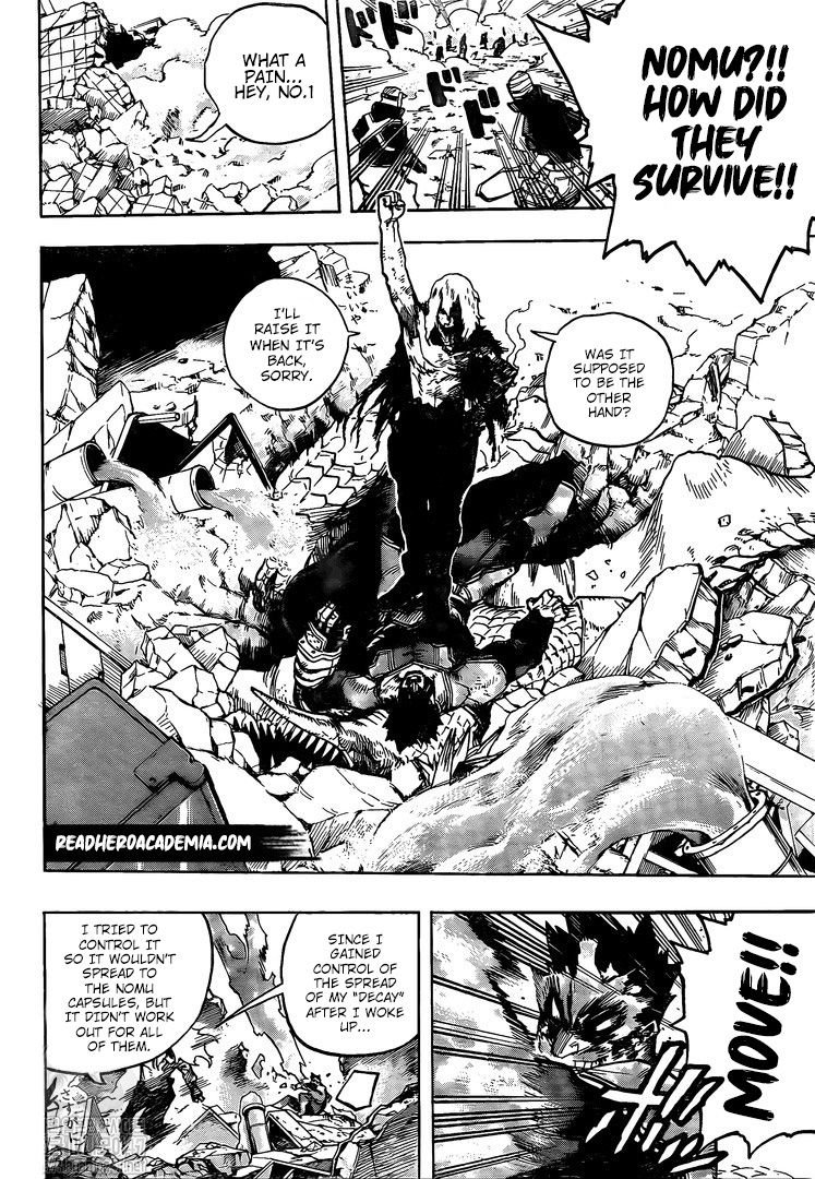 My Hero Academia, chapter 276