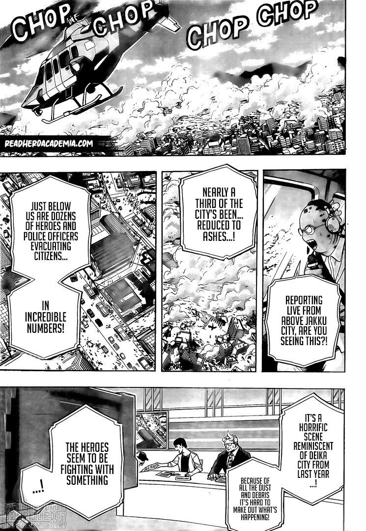 My Hero Academia, chapter 276