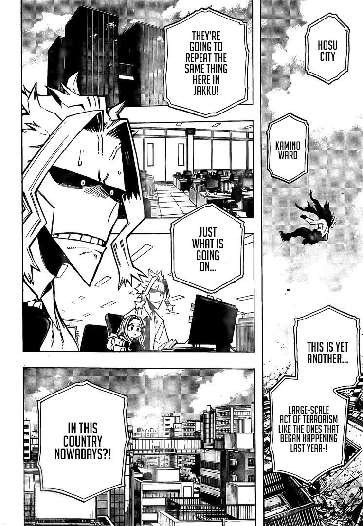 My Hero Academia, chapter 276