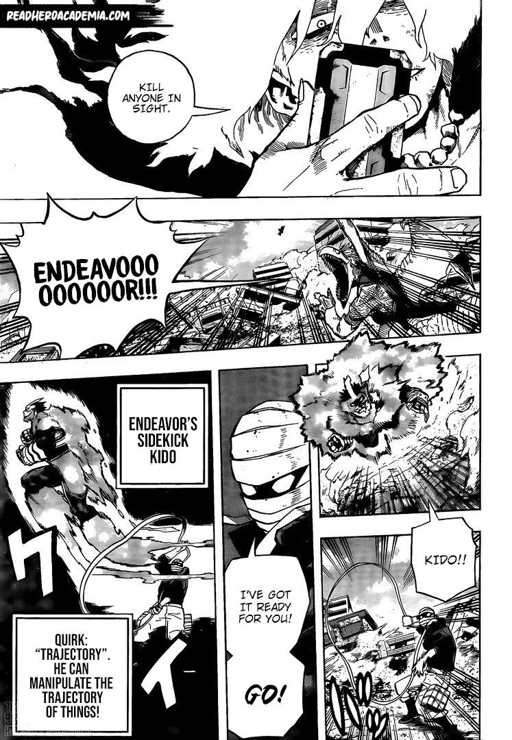 My Hero Academia, chapter 276