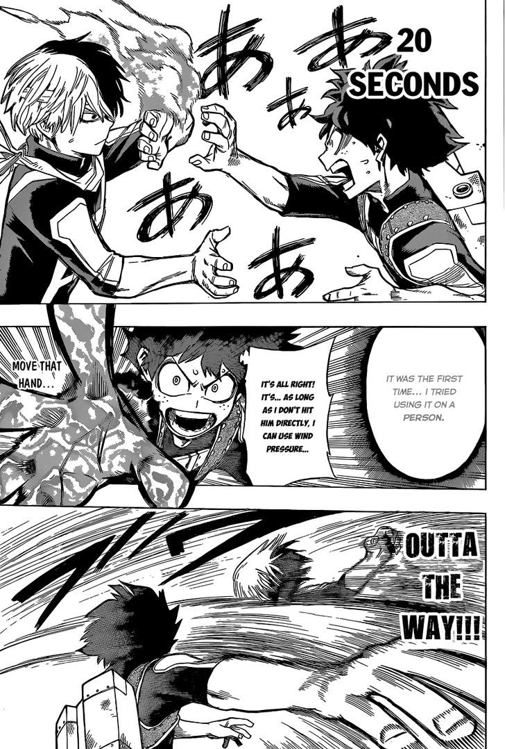 My Hero Academia, chapter 30