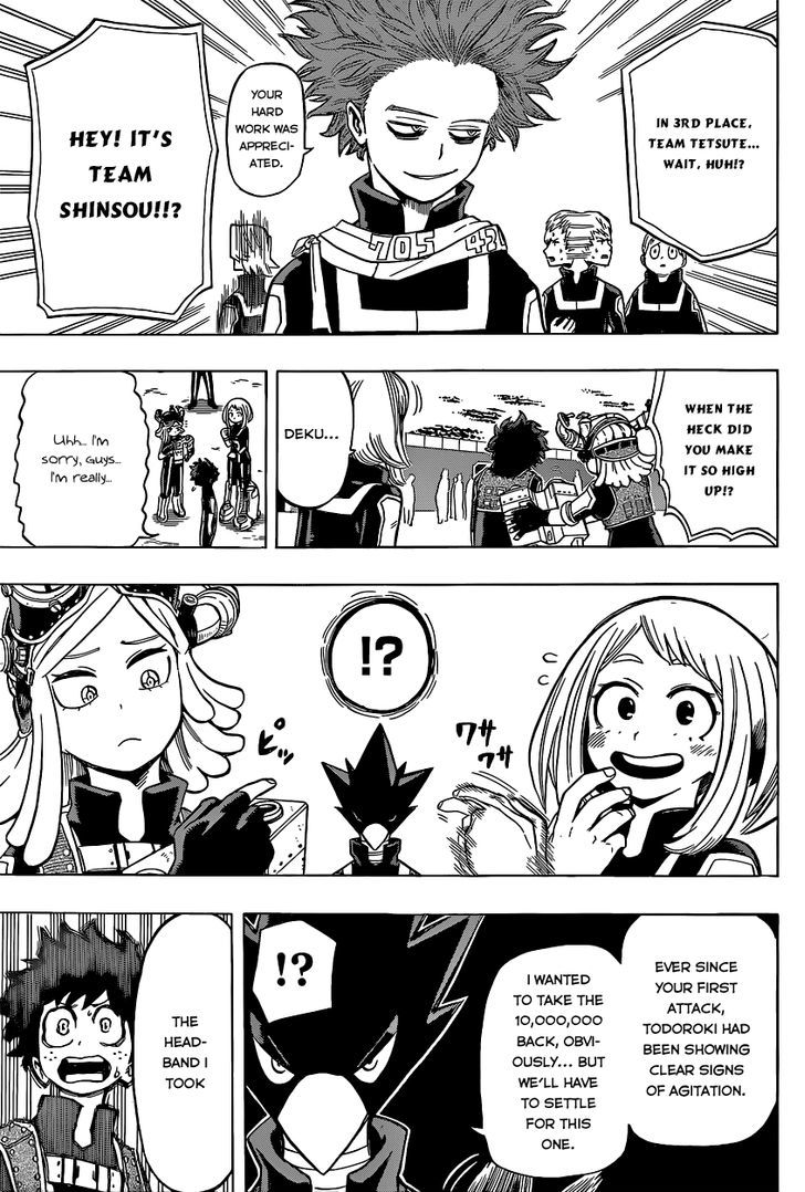 My Hero Academia, chapter 30