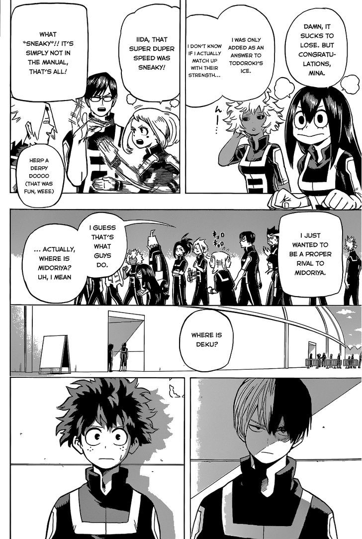 My Hero Academia, chapter 30