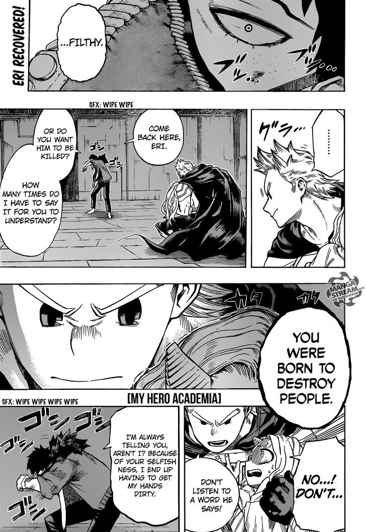 My Hero Academia, chapter 151