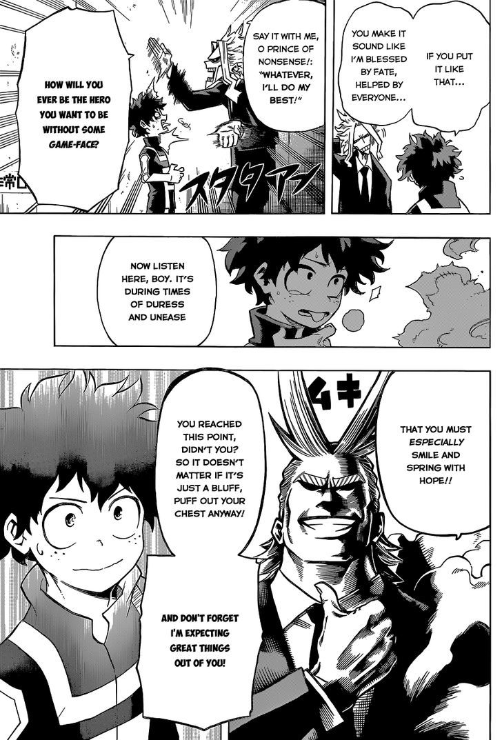 My Hero Academia, chapter 32