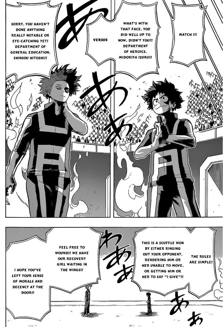 My Hero Academia, chapter 32