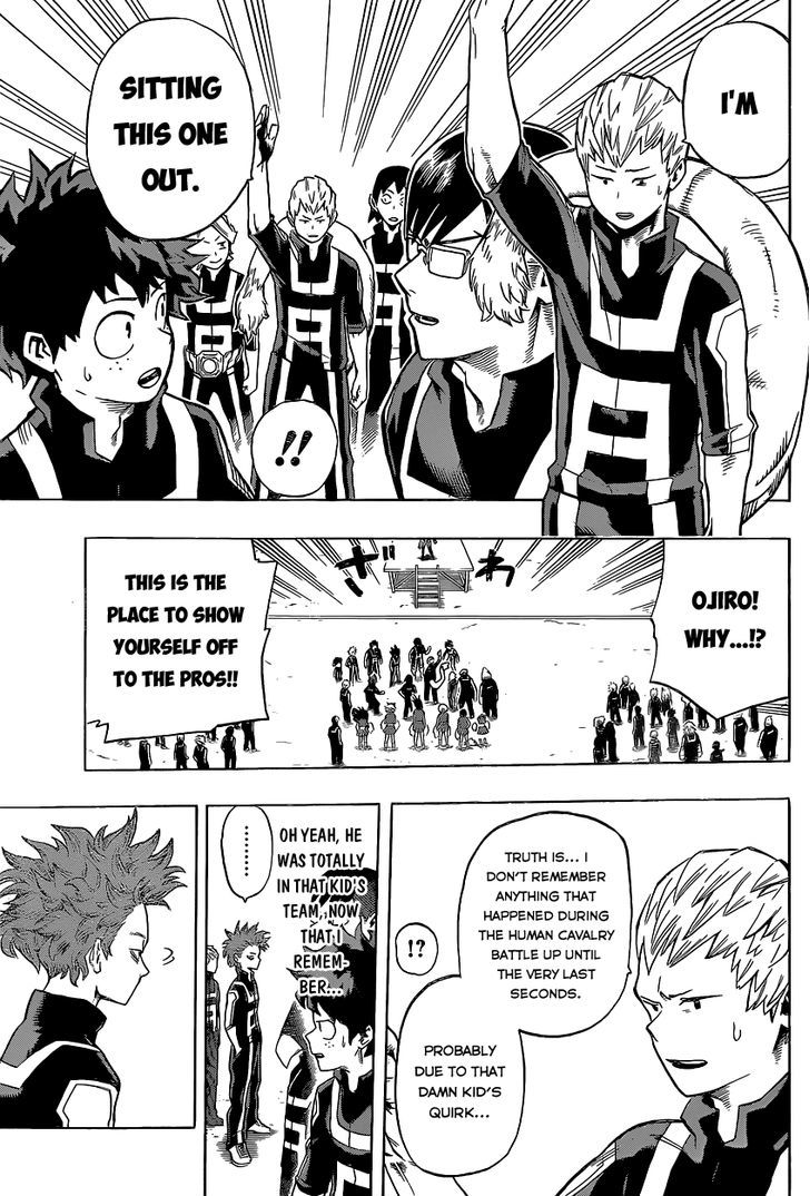 My Hero Academia, chapter 32