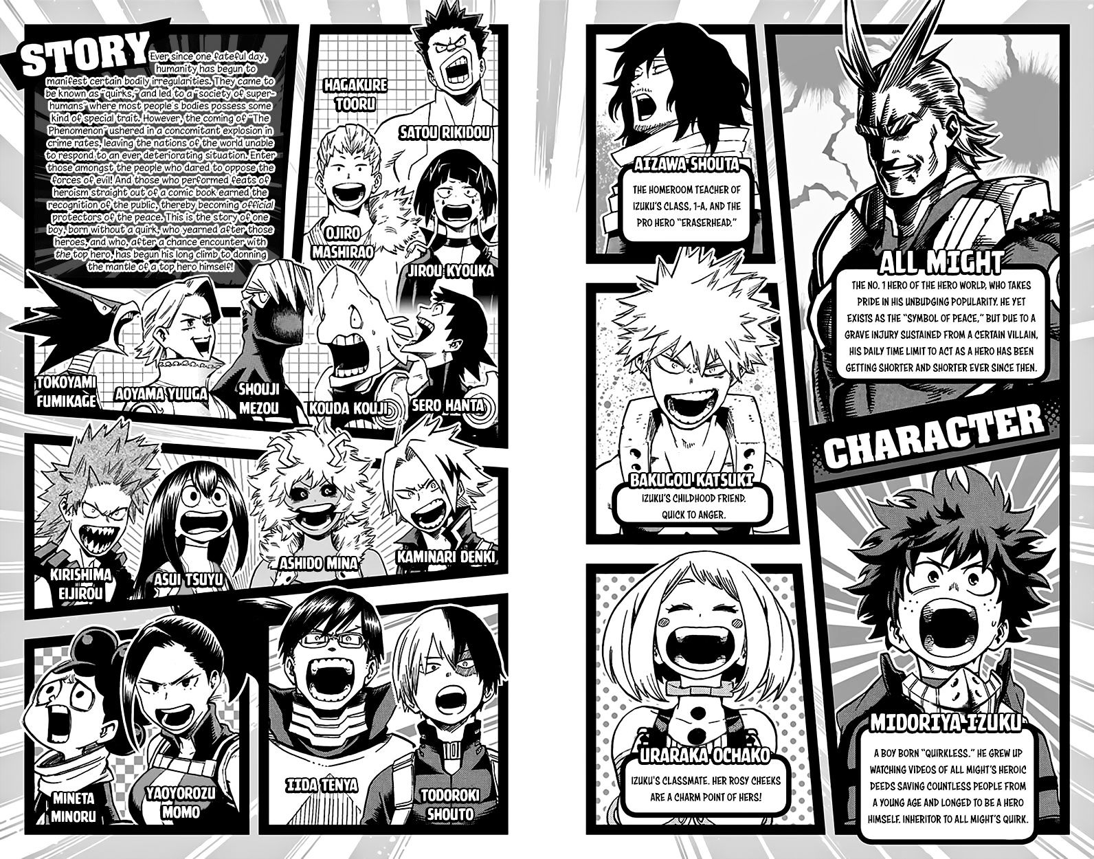 My Hero Academia, chapter 71.5